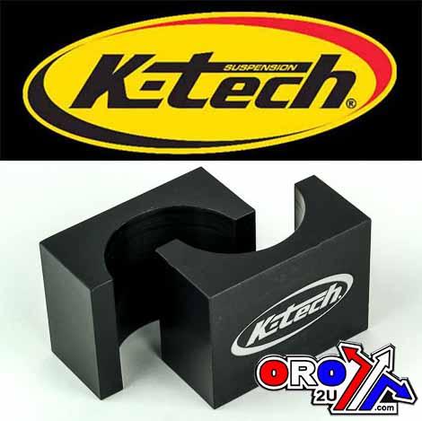 Front Fork Cartridge Tube Clamp 37mm, K-TECH 113-075-037 2-PIECE