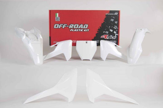 PLASTIC KIT/5 17-23 TC65, WHITE, RTECH R-KITHSQ-BN0-565