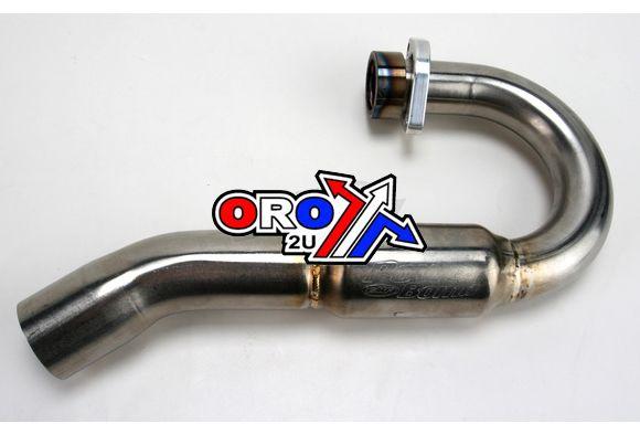 10-13 YZF250 P-BOMB SS PIPE, FMF 044314 POWERBOMB HEADER