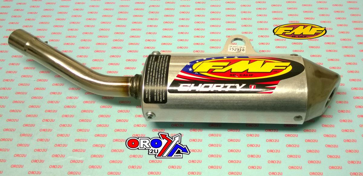 96-00 RM125 PC2 SHORTY, FMF 020289 EXHAUST SILENCER, 20289