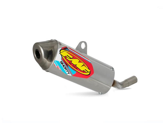 00-01 YZ250 PC2 SHORTY PIPE, FMF 020270 POWERCORE SILENCER