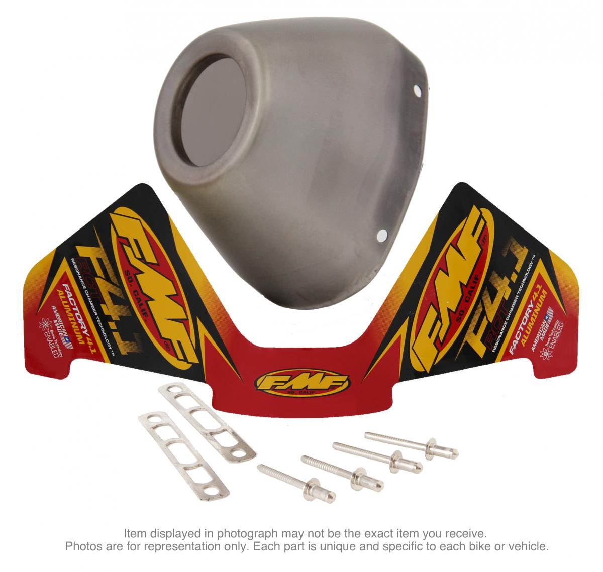 FACTORY 4.1 RCT SS END CAP, FMF 040641 REPLACMENT PARTS