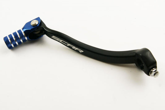 GEAR LEVER SHIFT 17-18 YZ250F, BLACK/BLUE ALUMINIUM FORGED, SCAR RACING GSL411