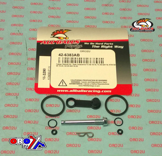 BRAKE CALIPER REBUILD KIT ALLBALLS, ALLBALLS 18-3290 GASGAS/HUSKY/KTM 85 18-21 REAR