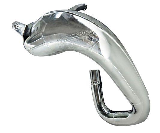 85-86 ATC250R FATTY PIPE FRONT, FMF 020006 EXHAUST NICKEL