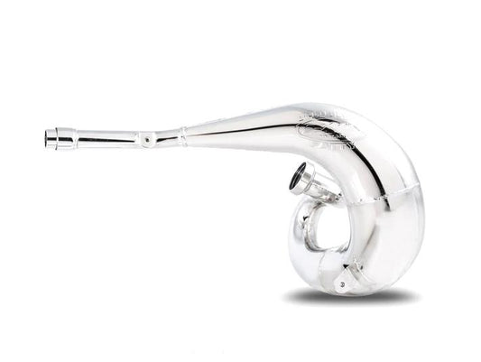 98-02 KX125 FATTY FRONT PIPE, FMF 022003 EXHAUST NICKEL