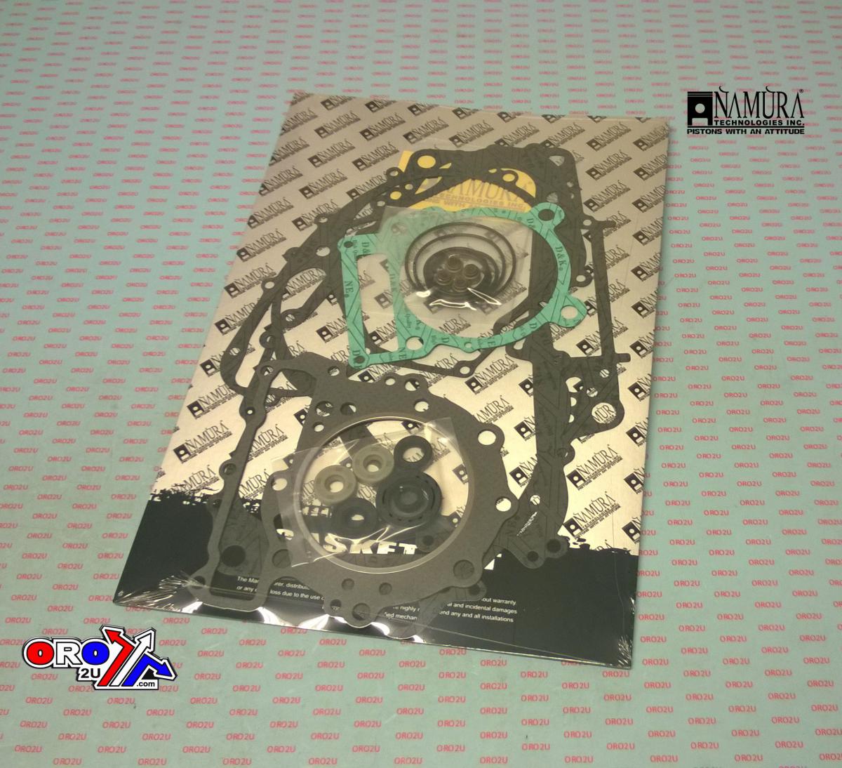 FULL GASKET KIT CANAM DS 650, NAMURA NA-80017F, DS 650 00-07