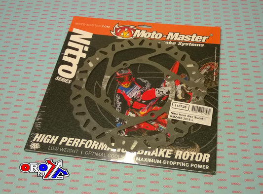 DISC BRAKE FRONT FIXED RMZ 450 18-19, MOTO-MASTER 110726