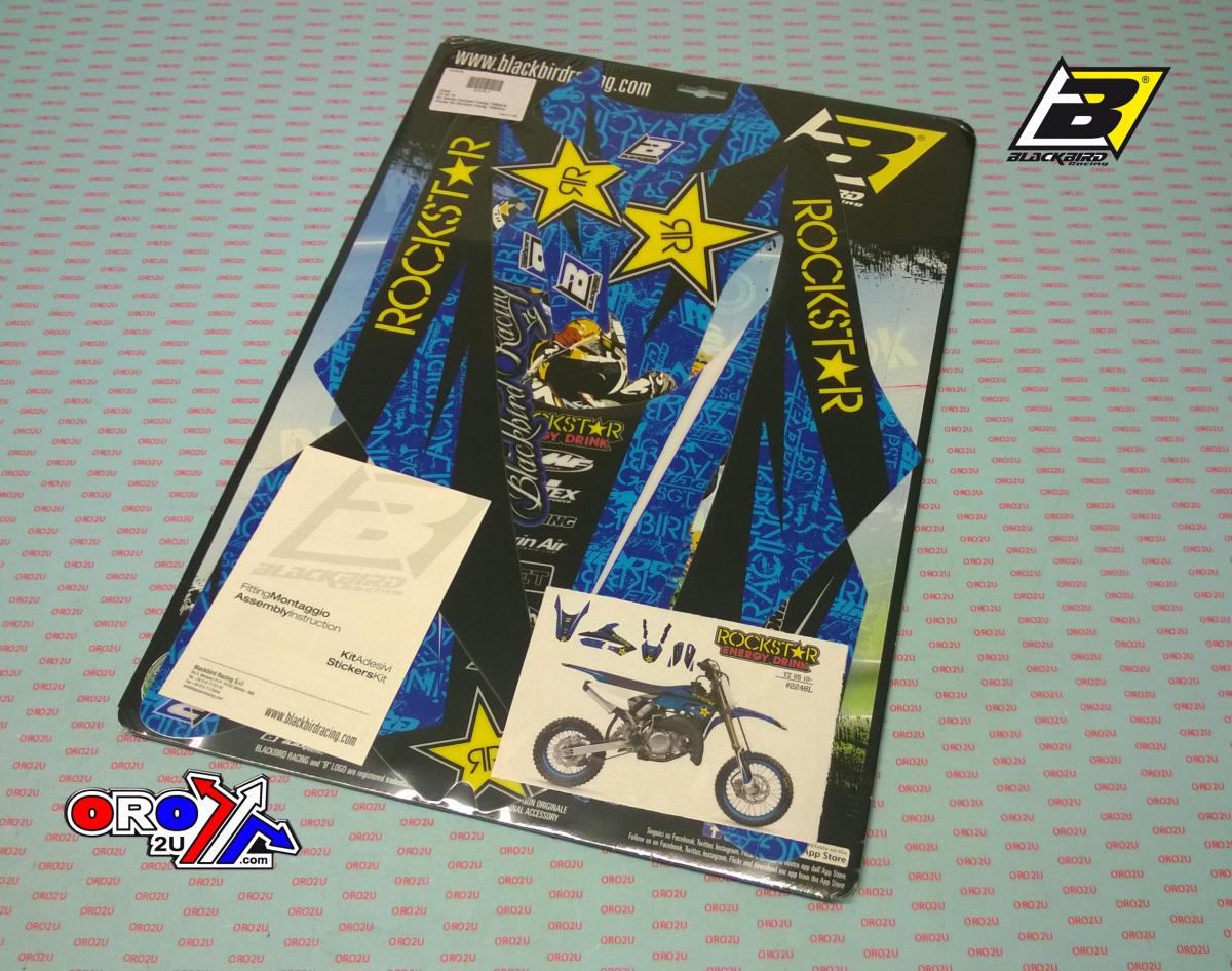 2019-21 YZ 65 ROCKSTAR, DECAL KIT BLACKBIRD 2248L