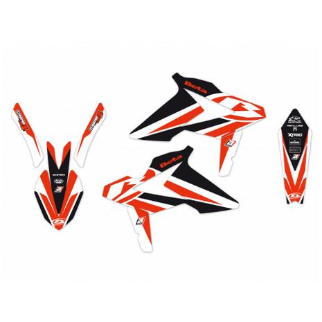 BETA RR 2T 4T 18-19 DREAM4, BLACKBIRD DECAL KIT, 2B04N