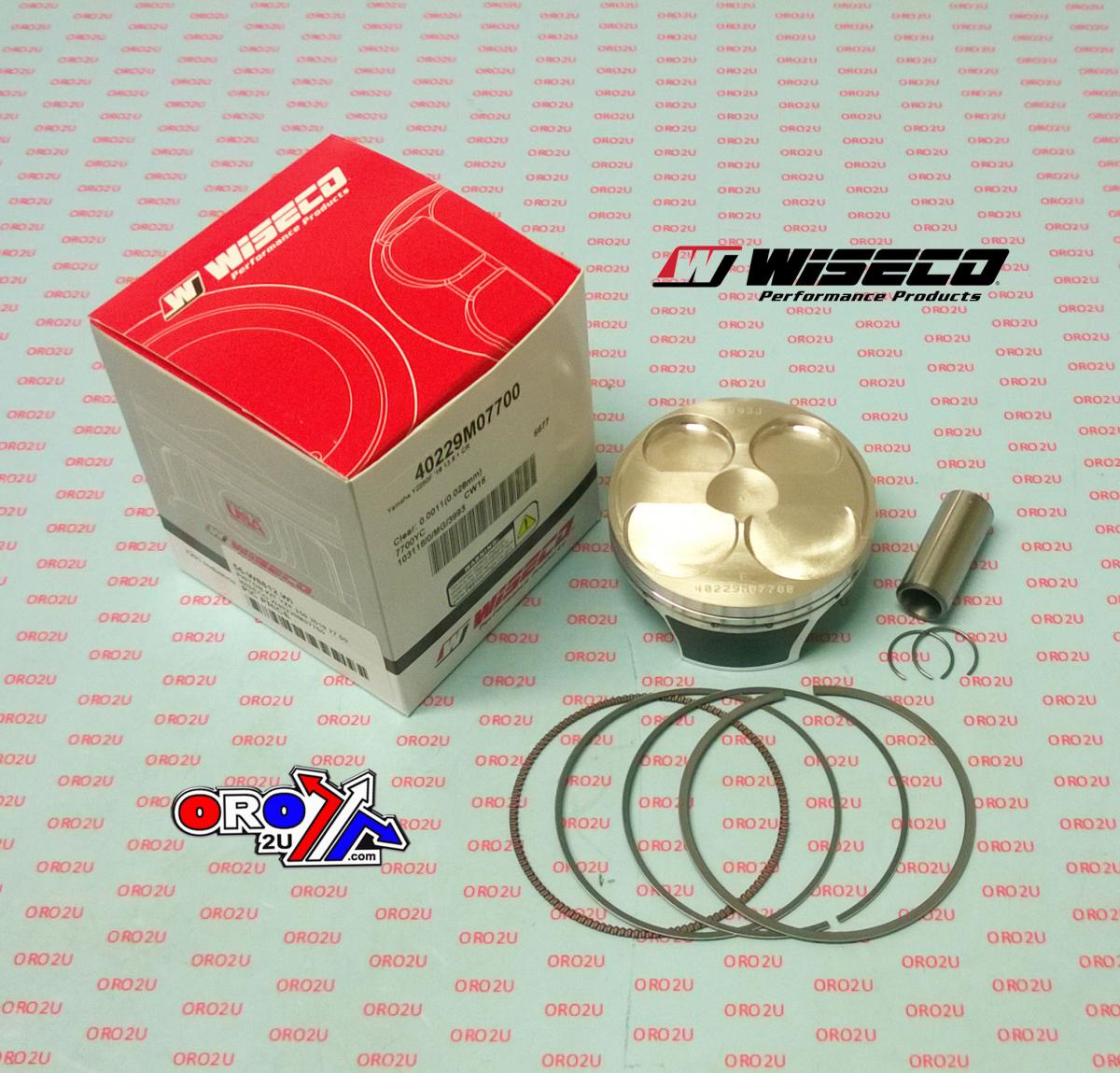 PISTON KIT YZ 250F 2019-25 77.00mm, WISECO W40229M07700B, 13.8:1