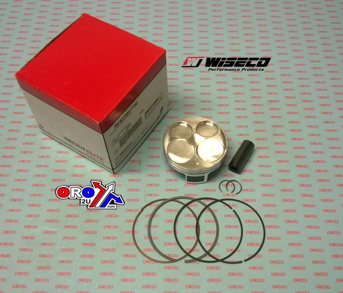 PISTON KIT YZ 250F 2019-25 77.00mm, WISECO RE823M07700, RACER ELITE 14.5:1 HIGH COMP