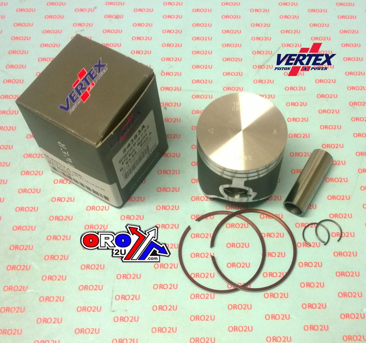 PISTON KIT VERTEX 54.0 A BETA RR 125 2T 18-23, VERTEX 24383A