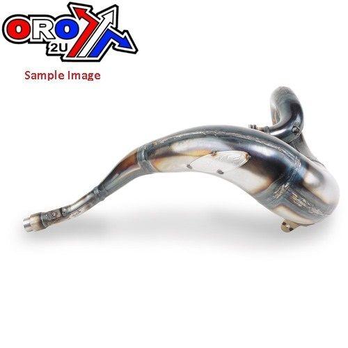 02-08 KTM65 FACTORY FATTY, FMF 025057 EXHAUST PIPE NICKEL