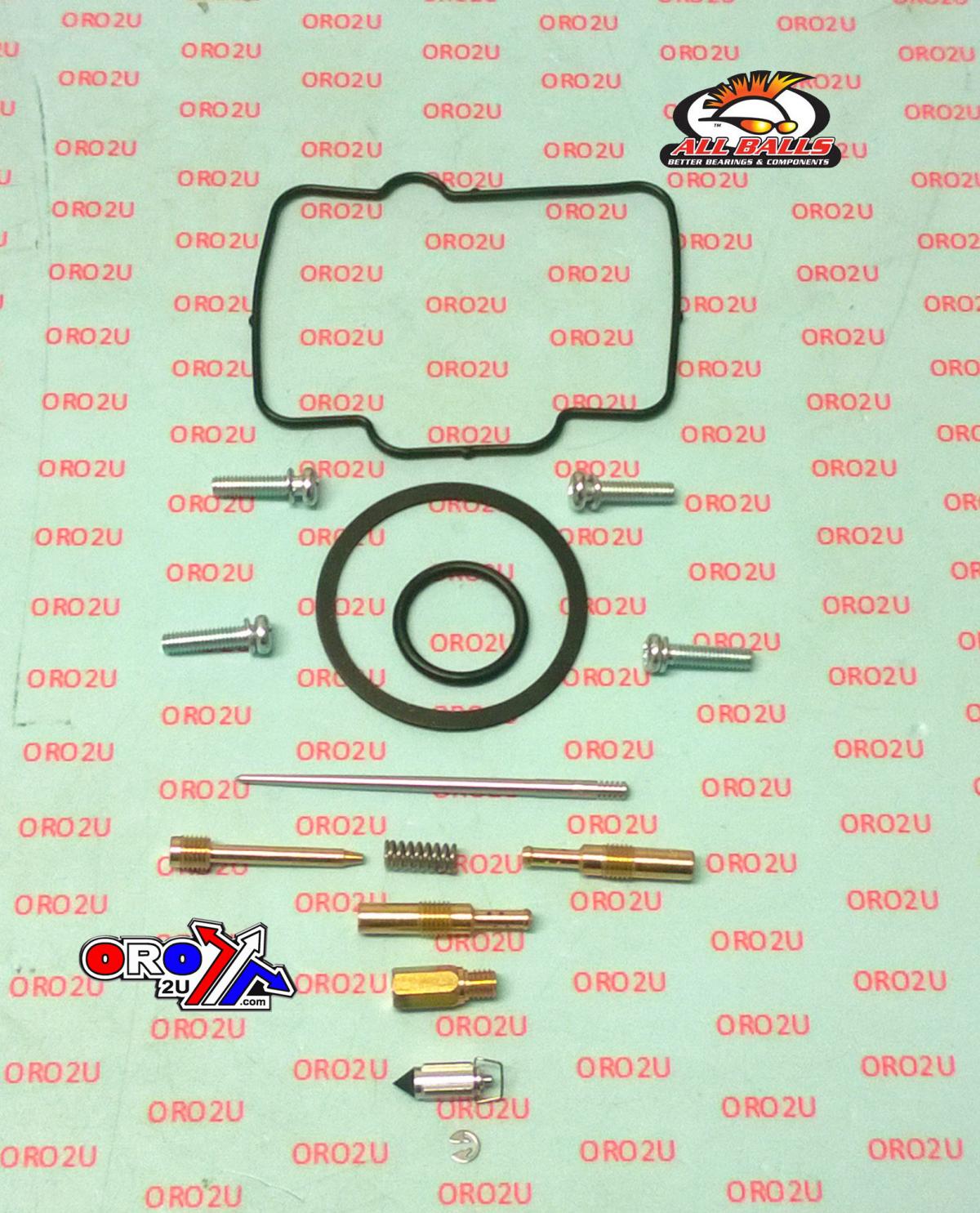 CARBURETOR REBUILD KIT 90-91 KAW KX250, ALLBALLS 26-10033 DIRT