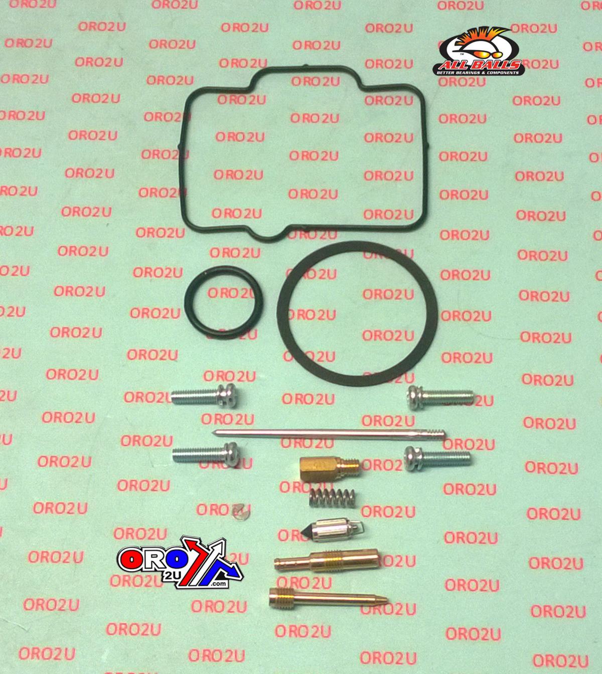 CARBURETOR REBUILD KIT 1997 SUZ RM125, ALLBALLS 26-10044 DIRT