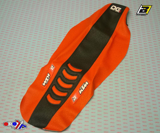 18-22 KTM 85 DG3 GRIP ORANGE/BLACK, SEAT COVER BLACKBIRD 1527H
