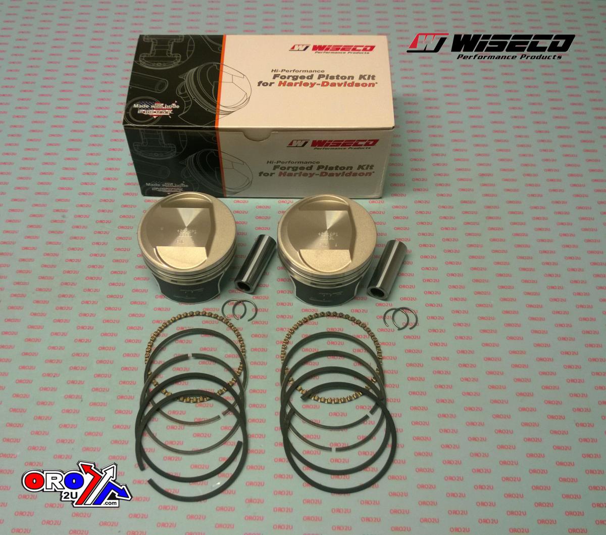 Wiseco Tracker Series Kit HD, WISECO WK0216PS, 1340 EVO Domed 10.0:1 CR