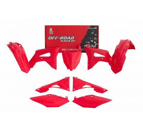 PLASTIC KIT RD CRF250R 19-21 / CRF450R 19-20, RTECH KIT R-KITCRF-RS0-519, RED