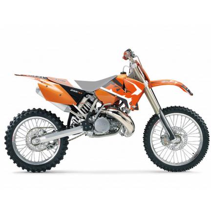 01-04 SX/EXC KTM DREAM-4, BLACKBIRD DECAL KIT 2517N