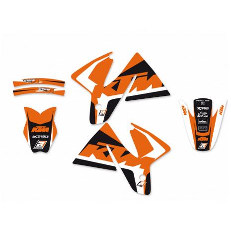 98-00 KTM EXC-SX DREAM 4, BLACKBIRD DECAL KIT 2534N