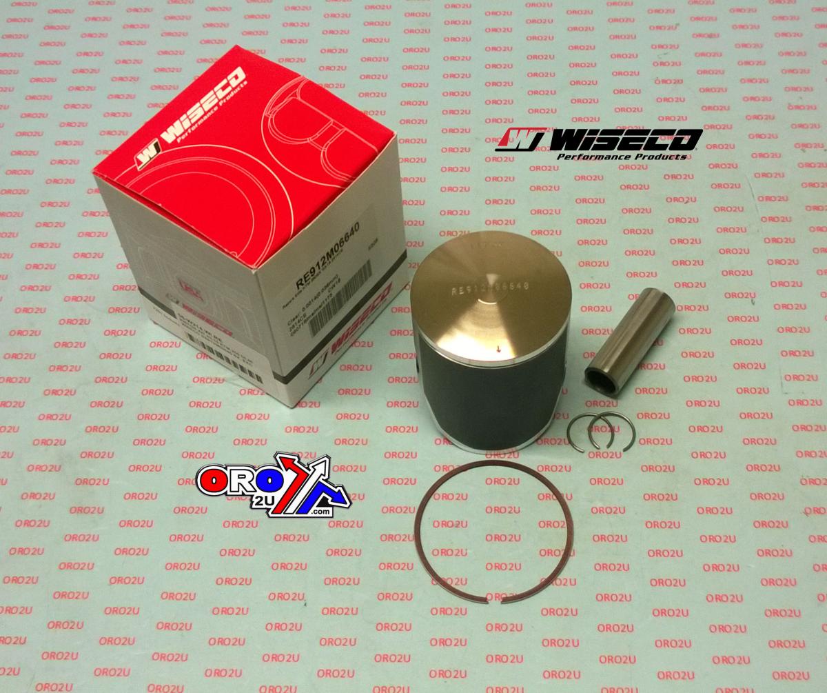 PISTON KIT 05-25 KTM 250 SX 66.40, WISECO RE912M06640 SX, EXC, RACER ELITE