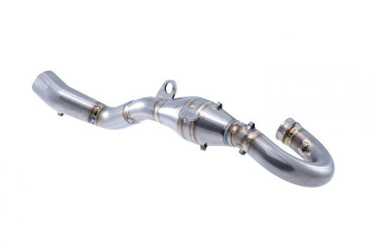 17-19 EXC-F 350 MEGA BOMB S/S, FMF 045640, STAINLESS STEEL