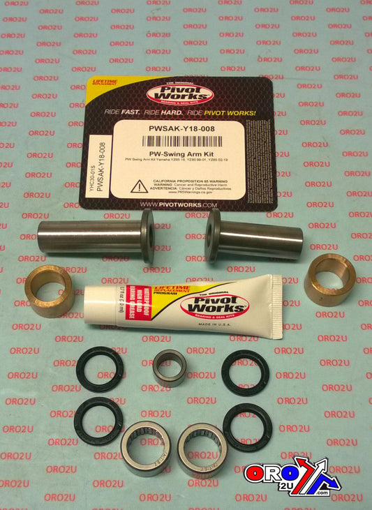 SWINGARM BEARING KIT YZ85 02-19, [PIVOT WORKS PWSAK-Y18-008]  YZ80, PWSAKY18008