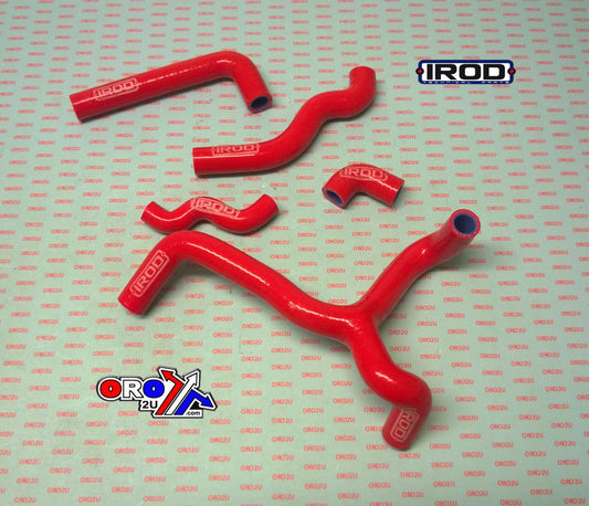 HOSE KIT BETA 350/390/430/490 RR, SILICONE RADIATOR RED 010110, IROD