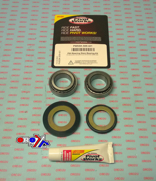 STEERING BEARING KIT RM, PIVOT WORKS PWSSK-S09-421, Suzuki RM125 06-08, RM250 06-08