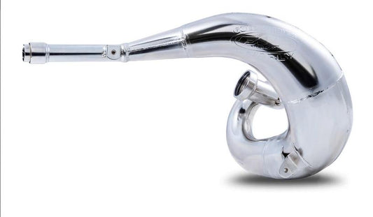 2004 KX250 GNARLY FRONT PIPE, FMF 022041 EXHAUST NICKEL