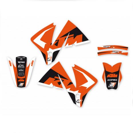 01-02 EXC KTM DREAM-4, BLACKBIRD DECAL KIT 2514N