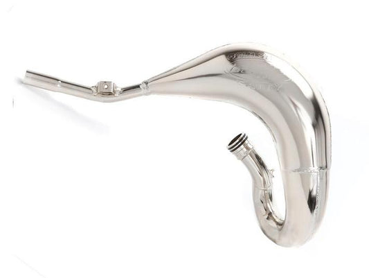 89-01 RM80 FATTY PIPE FRONT, FMF 020105 EXHAUST NICKEL