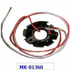 STATOR COIL CR250 84-85, CR500 84-86, 31100-KA5-761, 31120-KA3-741, 31120-KA3-74,2 31120-KA3-761, 31120-KA4-741, 31120-KA4-761, 31120-KA5-, PSYCHIC MX-01360 44-0179.PS