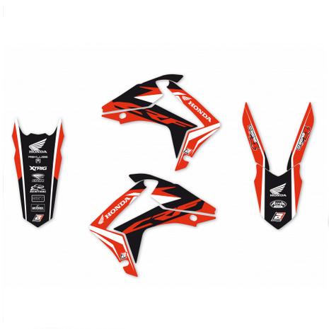 CRF250 CRF450 DREAM 4 GRAPHIC, BLACKBIRD 2145N DECAL KIT, BB2145N