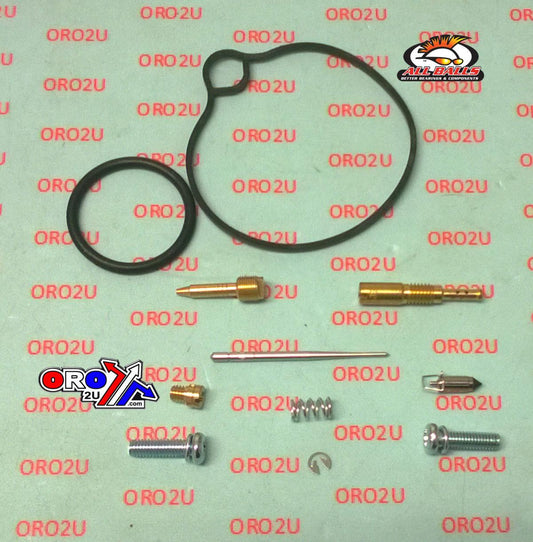 CARBURETOR REBUILD KIT 17-22 KAW KFX90, ALLBALLS 26-10123 ATV