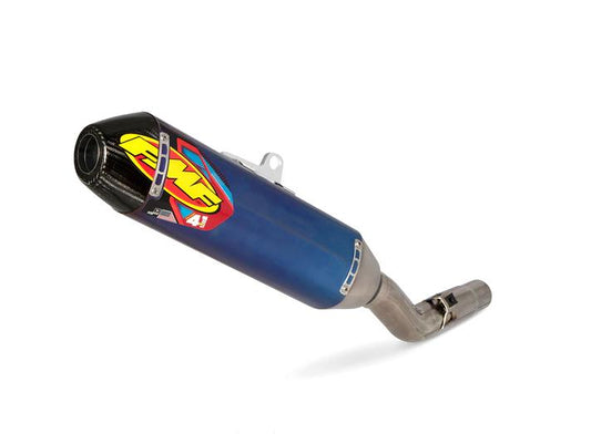 2020-21 KTM XCW-F HUSQ FE F4.1 ANO TIT, FMF 045648 CARBON CAP, TITANIUM ANODIZED