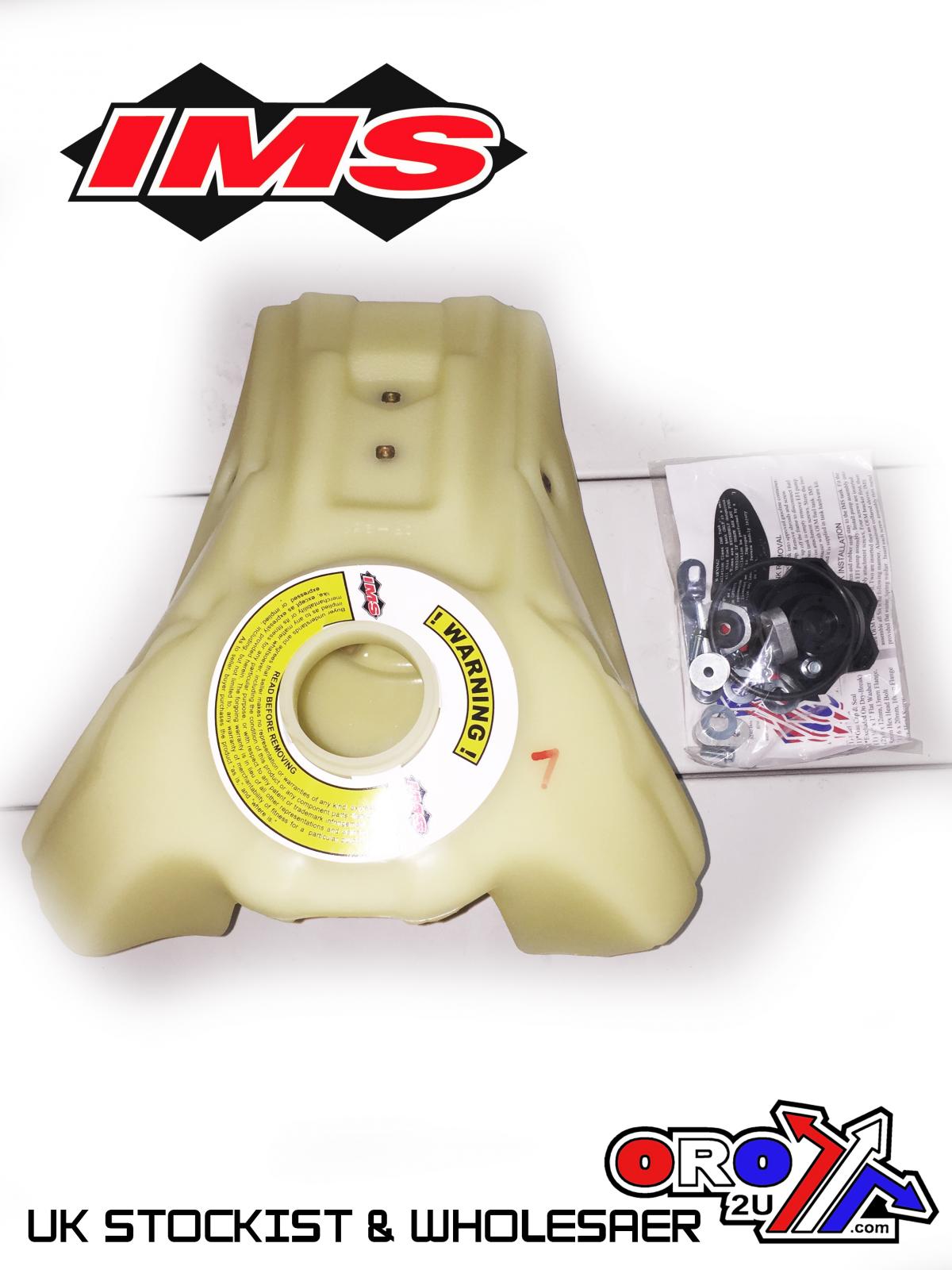 IMS Fuel Tank 2.7 gal Natural Screw Cap, Honda CRF250R 2010-2013, 112244-N2