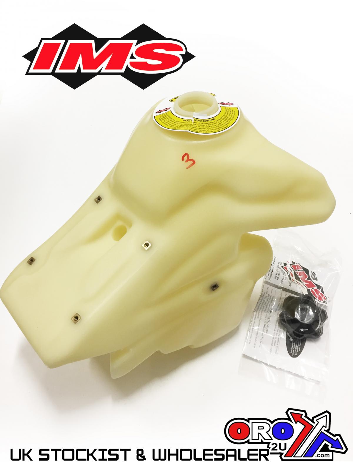 IMS Fuel Tank 3.9 gal Natural Screw Cap, Husqvarna TE510 2005-2007, 112414-N2