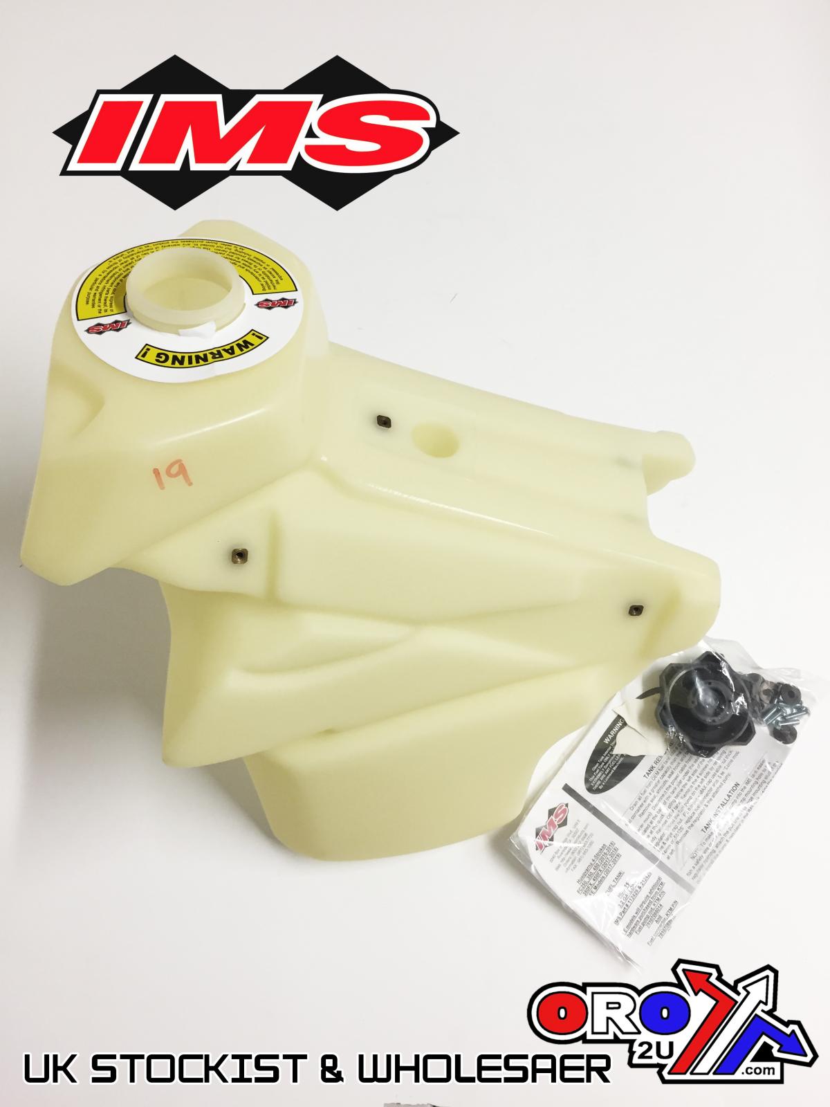 IMS Fuel Tank 3.2 gal Natural Screw Cap, Husqvarna FC 250 2016-2018, 112429-N2