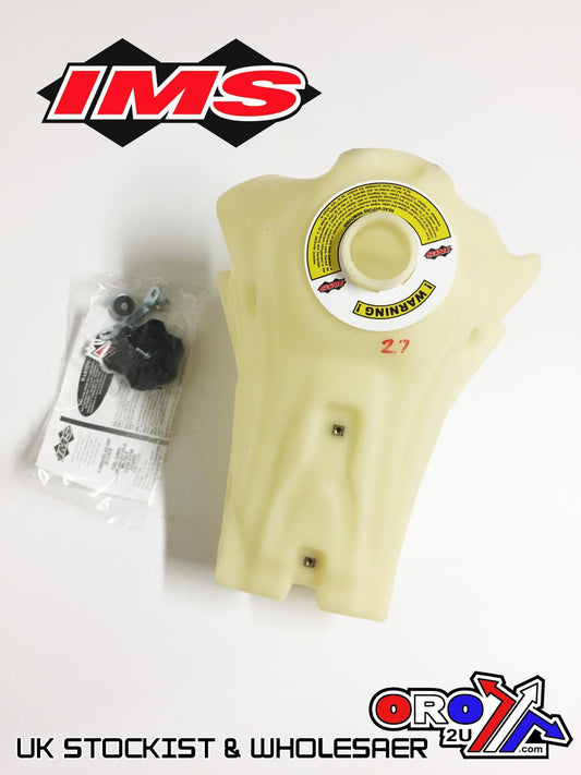 IMS Fuel Tank 2.9 gal Natural Screw Cap, Kawasaki KX250F 2013-2016, 113160-N2