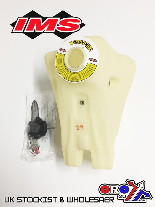 IMS Fuel Tank 2.0 gal Natural Screw Cap, Kawasaki KX85 2014-2021, 113162-N2