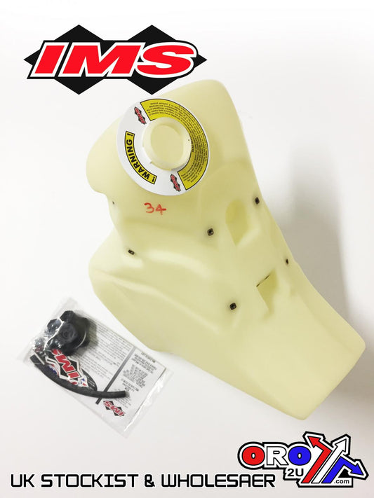 IMS Fuel Tank 3.2 gal Natural Screw Cap, KTM 450 SX-F 2007-2010, 113327-N2