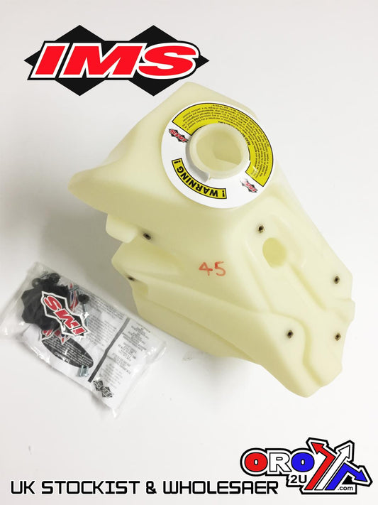 IMS Fuel Tank 2.6 gal Natural Screw Cap, KTM 450 SX-F Factory Edition 2018-2020, 113341-N2