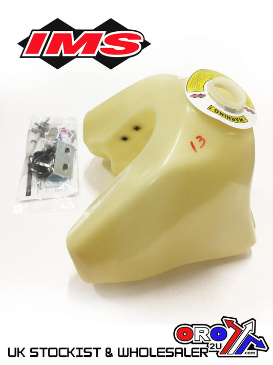 IMS Fuel Tank 3.5 gal Natural Screw Cap, Suzuki DR250 1990-1999, 115514-N2