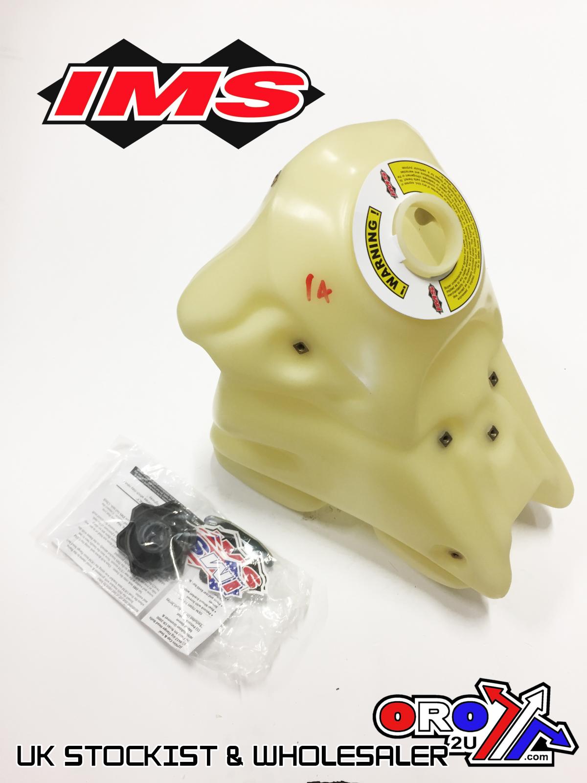 IMS Fuel Tank 3.1 gal Natural Screw Cap, Yamaha YZ250F 2006-2009, 117327-N2