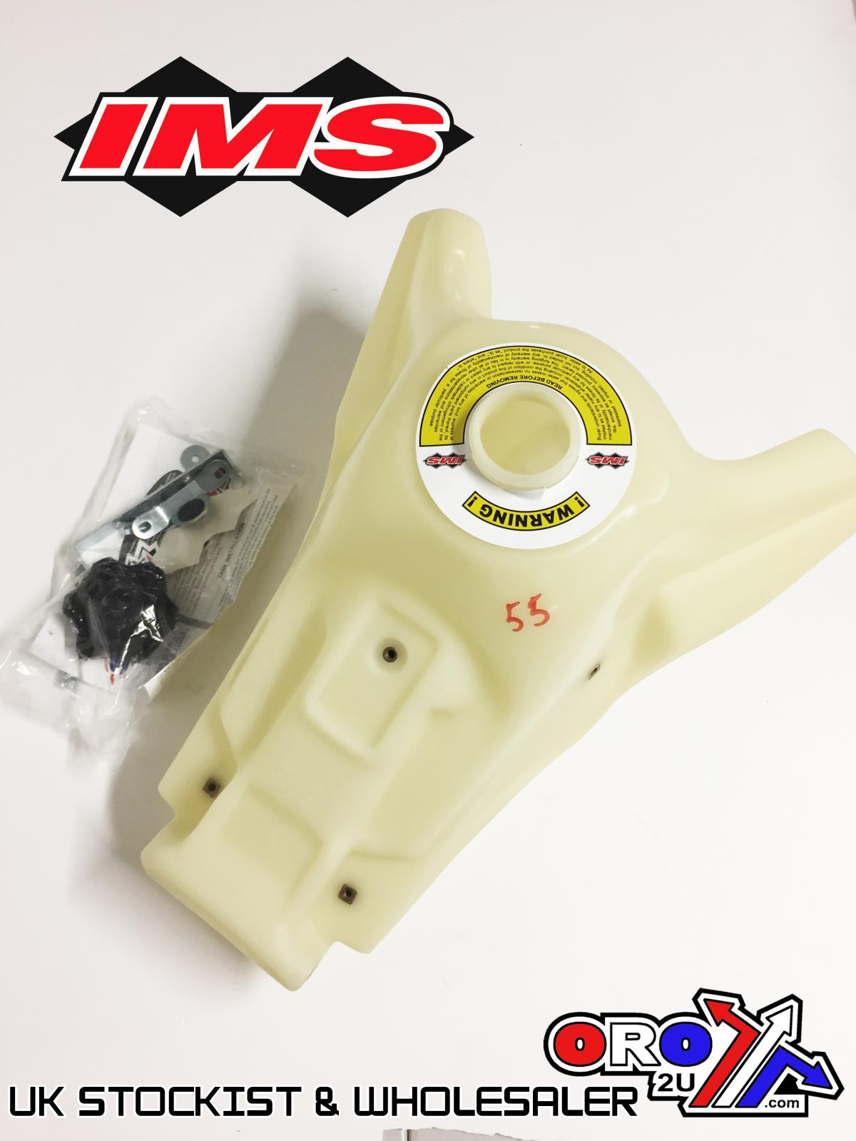 IMS Fuel Tank 3.0 gal Natural Screw Cap, Yamaha WR450F 2012-2015, 117333-N2