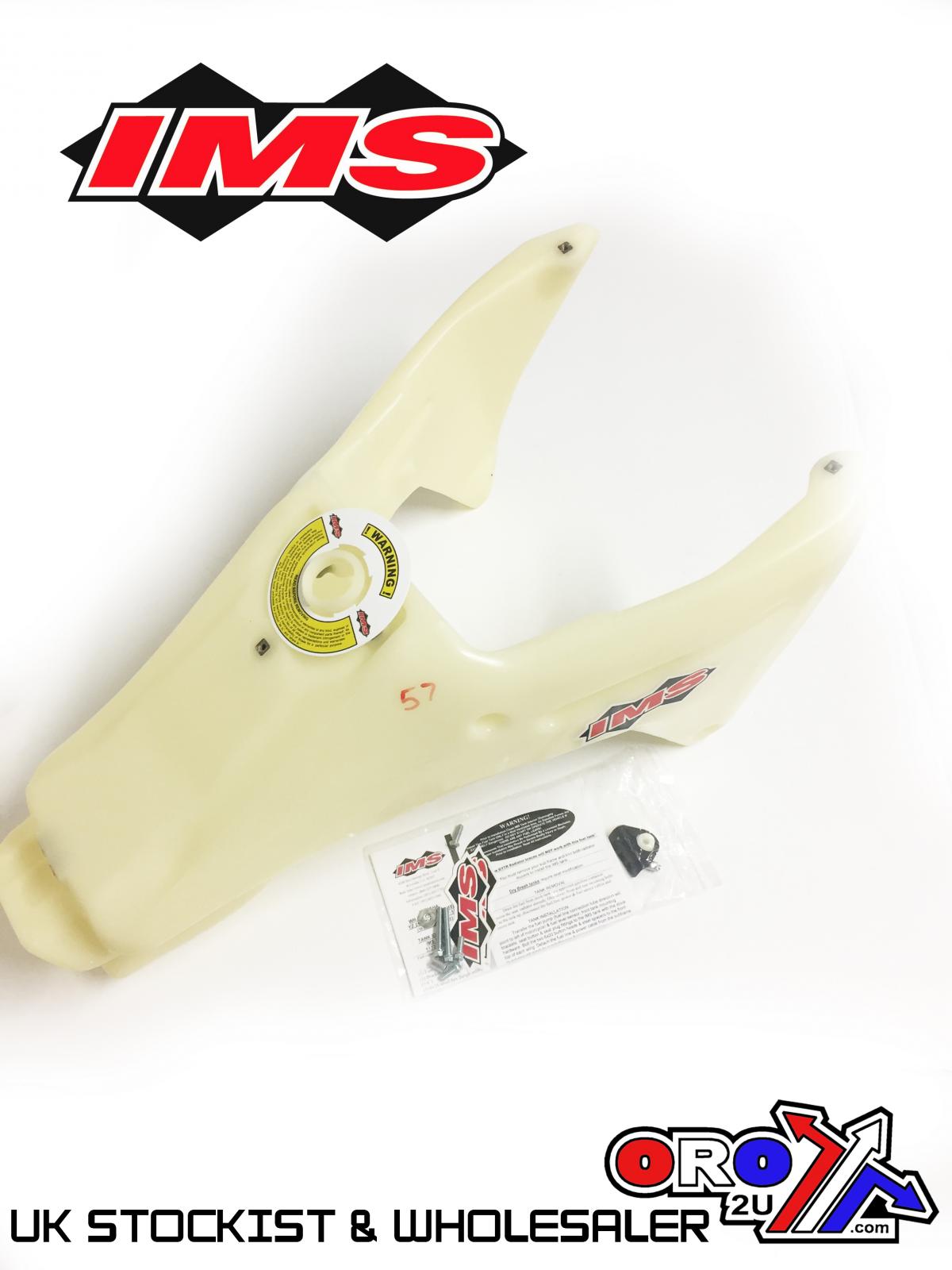 IMS Fuel Tank 3.0 gal Natural Screw Cap, Yamaha WR250F 2015-2018, 117335-N2