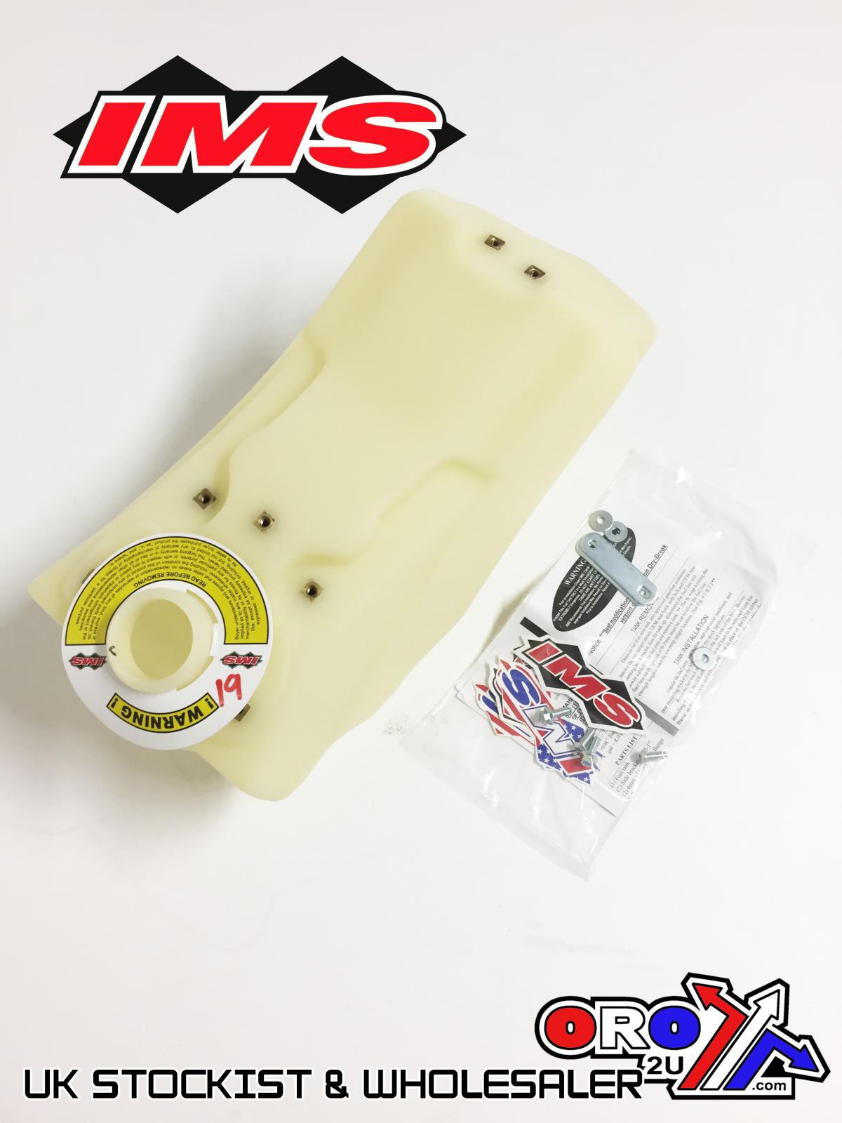 IMS Fuel Tank 2.0 gal Natural Screw Cap, Yamaha YZ450F 2018-2020, 117339-N2