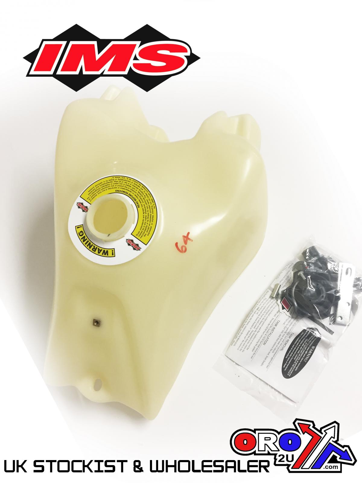 IMS Fuel Tank 5.0 gal Natural Screw Cap, Yamaha Raptor 660 1998-2005, 127314-N2
